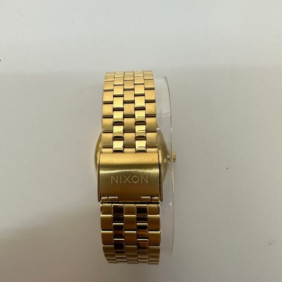 Nixon Time Teller Deluxe All Gold Watch - Picture 2 of 7